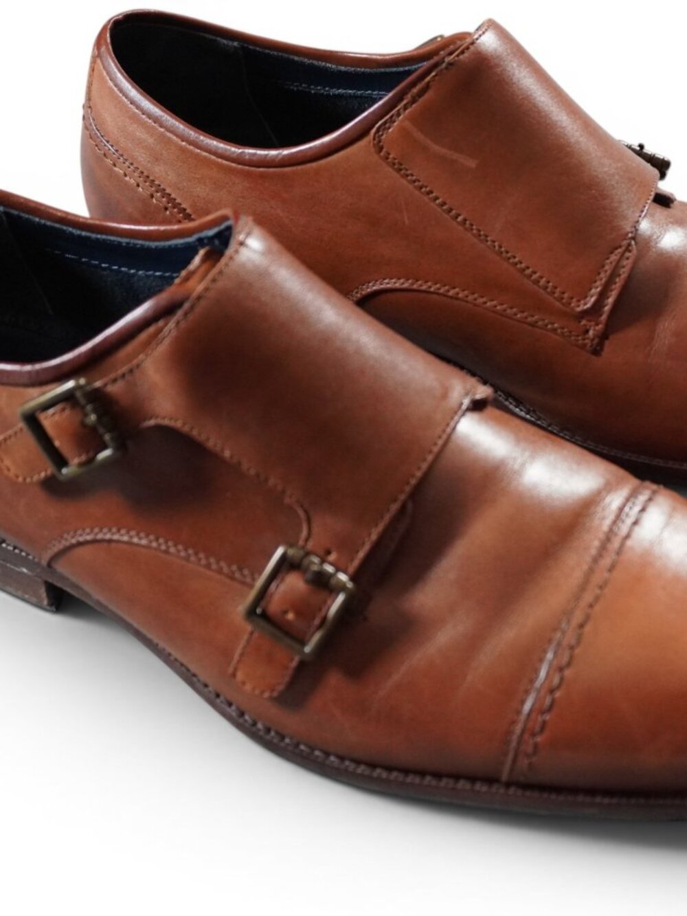 Cole‎ Haan 13M Grand OS double monk strap shoes M